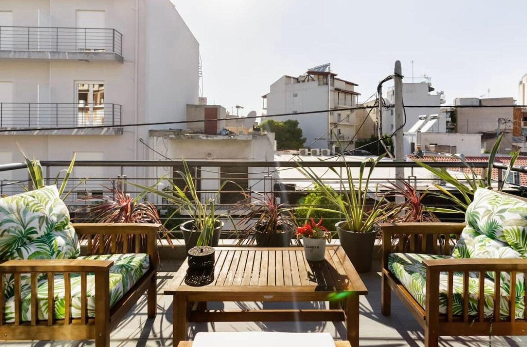 Stylish Boutique Loft With Private Balcony Apartment Athens Exterior photo